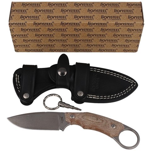 Nóż LionSteel H2 Karambit Canvas Natural, Stonewashed M390 by Tommaso Rumici (H2 CVN) LionSteel