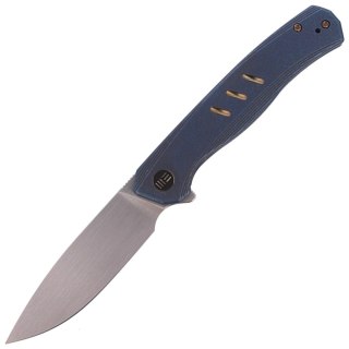 Nóż WE Knife Seer LE No 518/610 Blue Titanium, Rubber Silver (WE20015-2) WE Knife