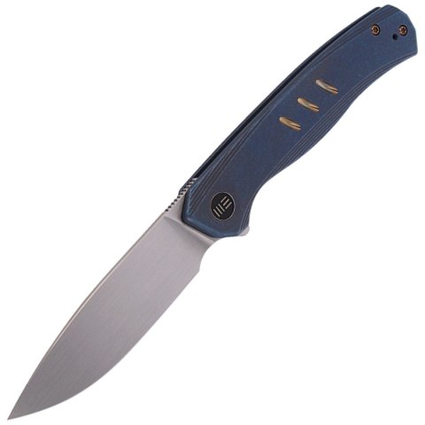 Nóż WE Knife Seer LE No 518/610 Blue Titanium, Rubber Silver (WE20015-2) WE Knife