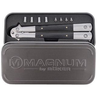 Nóż motylek Böker Magnum Balisong Wood (06EX400) Böker GmbH & Co.