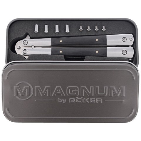 Nóż motylek Böker Magnum Balisong Wood (06EX400) Böker GmbH & Co.