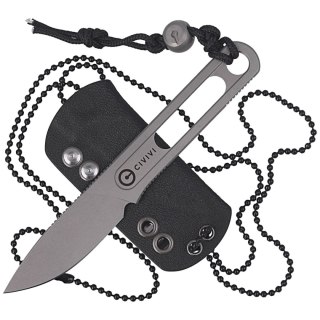 Nóż na szyję CIVIVI Minimis Neck Knife, Stonewashed by Ostap Hel (C20026-2) Civivi by WE Knife