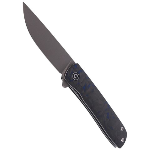 Nóż składany CIVIVI Bo Blue / Black Carbon Fiber, Gray Stonewashed Nitro-V by Brad Zinker (C20009B-A) Civivi by WE Knife