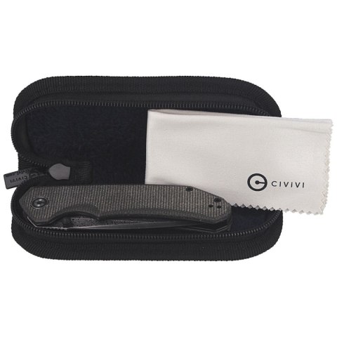 Nóż składany CIVIVI Brazen Dark Green Micarta, Black Damascus (C2102DS-3) Civivi by WE Knife