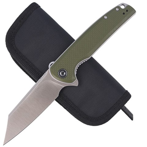 Nóż składany CIVIVI Brigand Green Coarse G10, Satin Finish (C909A) Civivi by WE Knife