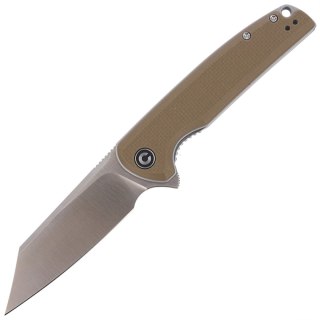 Nóż składany CIVIVI Brigand Tan Coarse G10, Satin Finish (C909B) Civivi by WE Knife