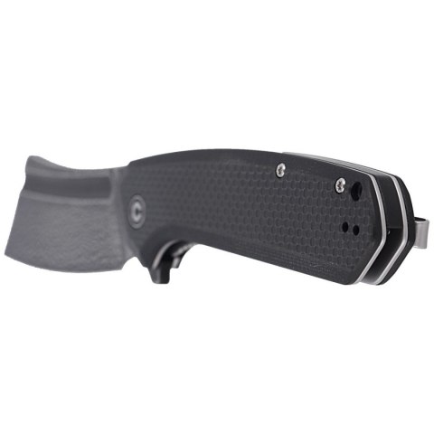 Nóż składany CIVIVI Bullmastiff Twill Carbon Fiber / Black G10, Black Damascus (C2006DS-1) Civivi by WE Knife