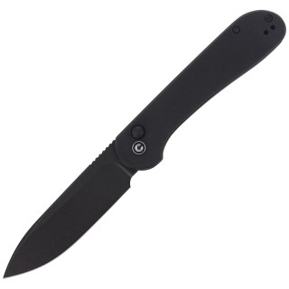 Nóż składany CIVIVI Button Lock Elementum Black G10, Black Stonewashed (C2103A) Civivi by WE Knife