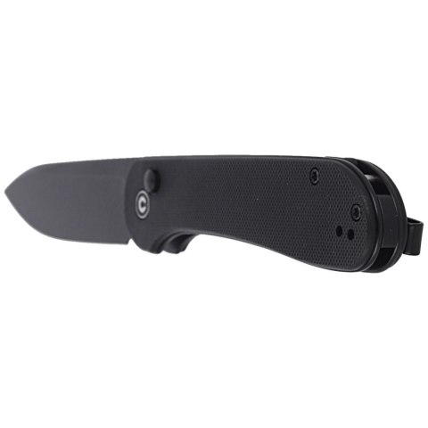 Nóż składany CIVIVI Button Lock Elementum Black G10, Black Stonewashed (C2103A) Civivi by WE Knife