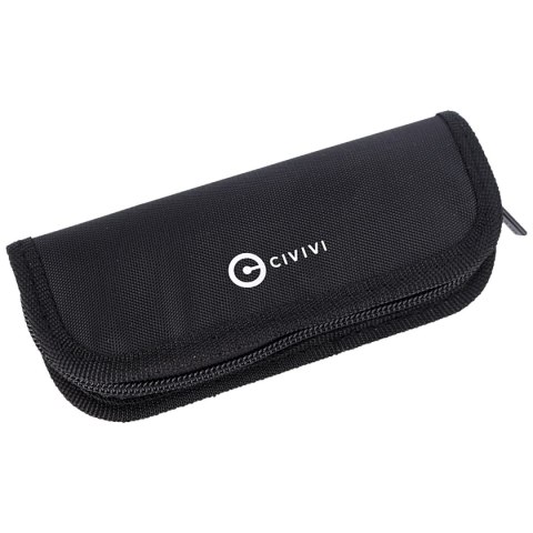 Nóż składany CIVIVI Button Lock Elementum Marble Carbon Fiber Black, Black Damascus (C2103DS-3) Civivi by WE Knife