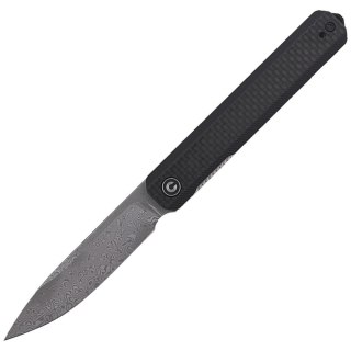 Nóż składany CIVIVI Exarch Twill Carbon Fiber / Black G10, Damascus (C2003DS-1) Civivi by WE Knife
