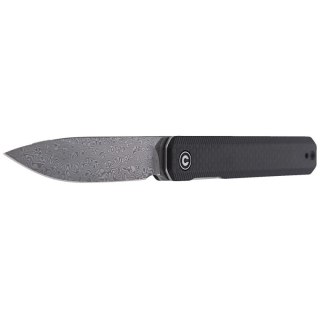Nóż składany CIVIVI Exarch Twill Carbon Fiber / Black G10, Damascus (C2003DS-1) Civivi by WE Knife