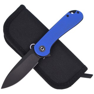 Nóż składany CIVIVI Elementum Flipper Blue G10, Black Stonewashed (C907X) Civivi by WE Knife