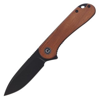 Nóż składany CIVIVI Elementum Flipper Cuibourtia Wood, Black Stonewashed (C907U) Civivi by WE Knife