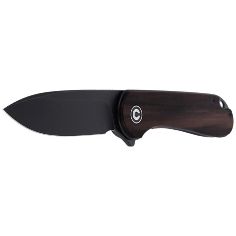 Nóż składany CIVIVI Elementum Flipper Ebony Wood, Black Stonewashed (C907W) Civivi by WE Knife