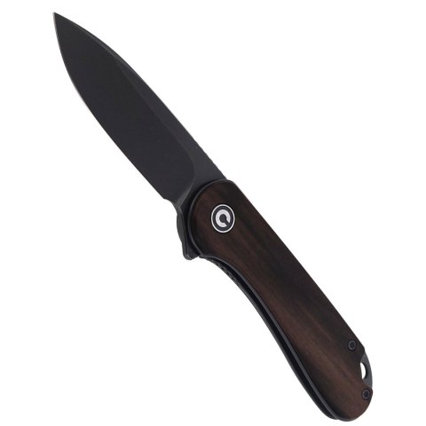 Nóż składany CIVIVI Elementum Flipper Ebony Wood, Black Stonewashed (C907W) Civivi by WE Knife