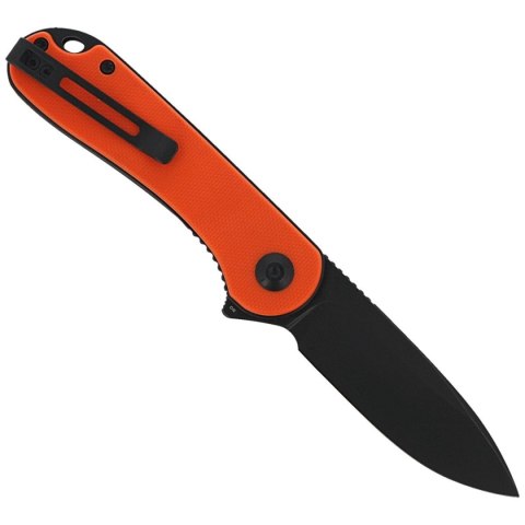 Nóż składany CIVIVI Elementum Flipper Orange G10, Black Stonewashed (C907Y) Civivi by WE Knife