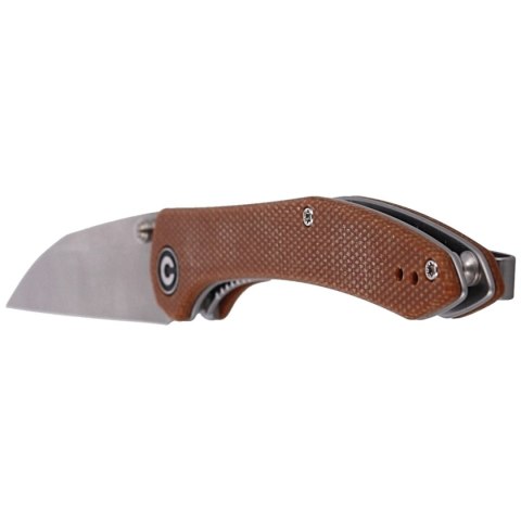 Nóż składany CIVIVI Hadros Brown Micarta, Satin Finish by Dylan Mallery (C20004-2) Civivi by WE Knife
