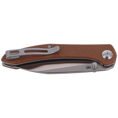 Nóż składany CIVIVI Hadros Brown Micarta, Satin Finish by Dylan Mallery (C20004-2) Civivi by WE Knife