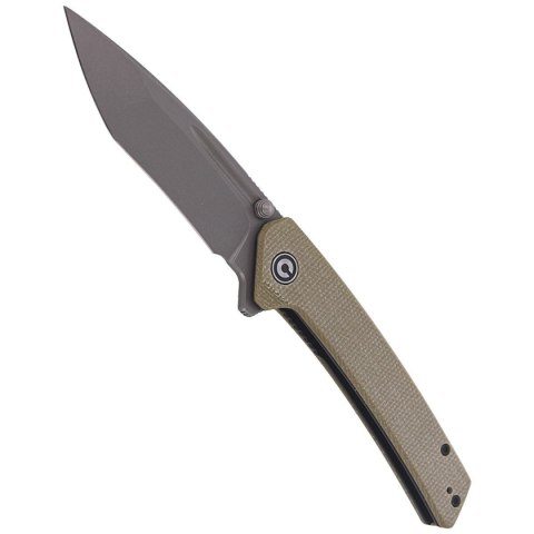 Nóż składany CIVIVI Keen Nadder Olive Micarta, Gray Stonewashed (C2021C) Civivi by WE Knife