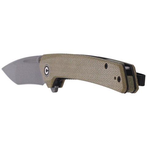 Nóż składany CIVIVI Keen Nadder Olive Micarta, Gray Stonewashed (C2021C) Civivi by WE Knife