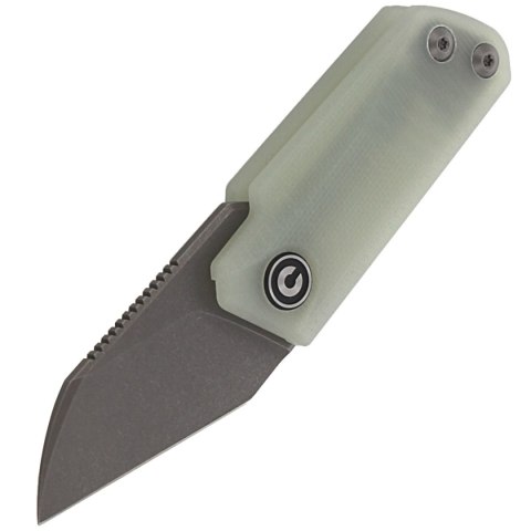 Nóż składany CIVIVI Ki-V Natural G10, Gray Stonewashed by Ostap Hel (C2108A) Civivi by WE Knife