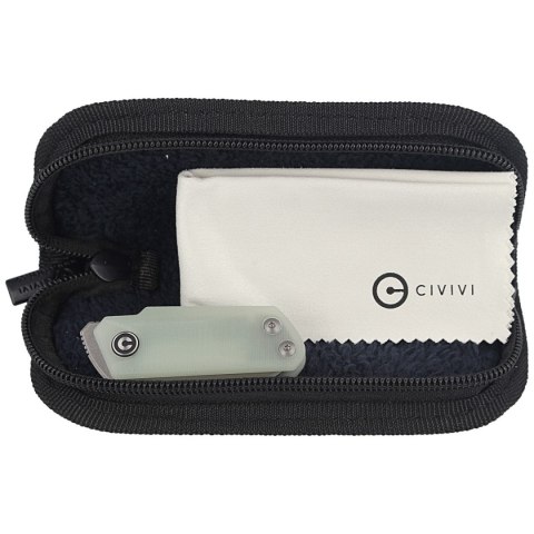Nóż składany CIVIVI Ki-V Natural G10, Gray Stonewashed by Ostap Hel (C2108A) Civivi by WE Knife