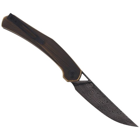 Nóż składany CIVIVI Lazar Black Brass, Black Damascus by Elijah Isham (C20013-DS2) Civivi by WE Knife