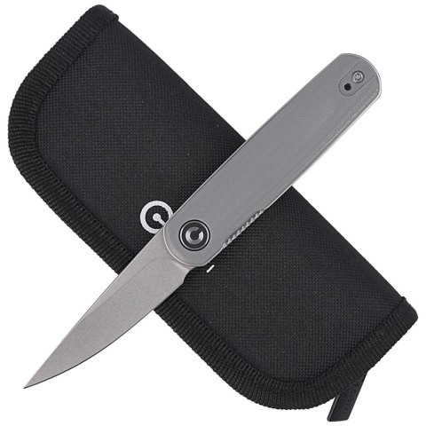 Nóż składany CIVIVI Lumi Gray G10, Stonewashed by Justin Lundquist (C20024-2) Civivi by WE Knife