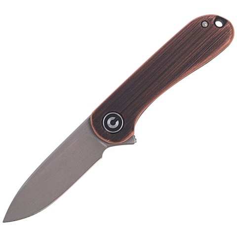 Nóż składany CIVIVI Mini Elementum Black Copper, Gray Hand Rubbed (C18062Q-2) Civivi by WE Knife