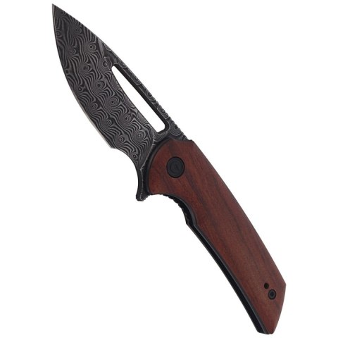 Nóż składany CIVIVI Odium Cuibourtia Wood, Black Damascus by Ferrum Forge Knife Works (C2010DS-1) Civivi by WE Knife