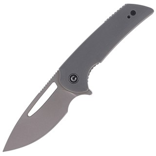 Nóż składany CIVIVI Odium Gray G10, Stonewashed by Ferrum Forge Knife Works (C2010A) Civivi by WE Knife