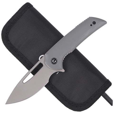 Nóż składany CIVIVI Odium Gray G10, Stonewashed by Ferrum Forge Knife Works (C2010A) Civivi by WE Knife