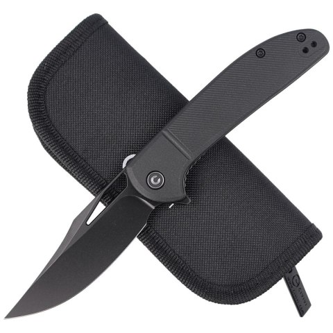 Nóż składany CIVIVI Ortis Black FRN, Black Stonewashed (C2013D) Civivi by WE Knife