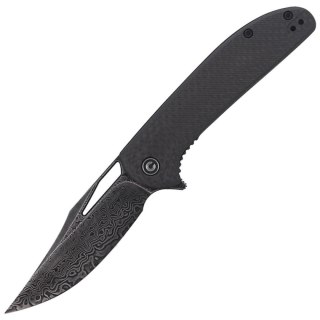 Nóż składany CIVIVI Ortis Twill Carbon Fiber, Black Damascus (C2013DS-1) Civivi by WE Knife