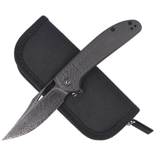 Nóż składany CIVIVI Ortis Twill Carbon Fiber, Black Damascus (C2013DS-1) Civivi by WE Knife