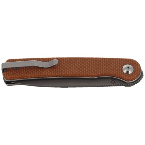 Nóż składany CIVIVI Stylum Brown Micarta, Gray Stonewashed by Ferrum Forge Knife Works (C20010B-A) Civivi by WE Knife