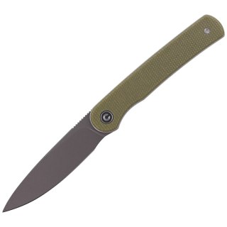 Nóż składany CIVIVI Stylum Olive Micarta, Gray Stonewashed by Ferrum Forge Knife Works (C20010B-B) Civivi by WE Knife