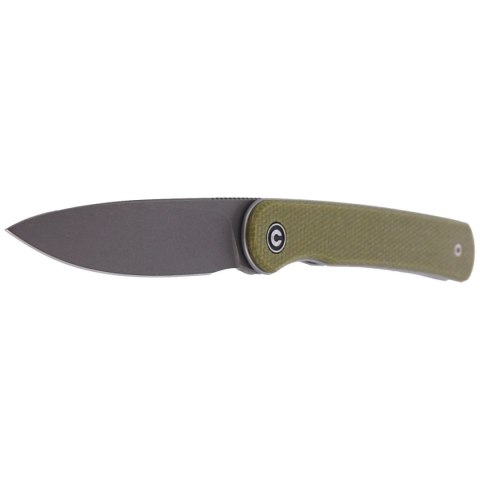 Nóż składany CIVIVI Stylum Olive Micarta, Gray Stonewashed by Ferrum Forge Knife Works (C20010B-B) Civivi by WE Knife
