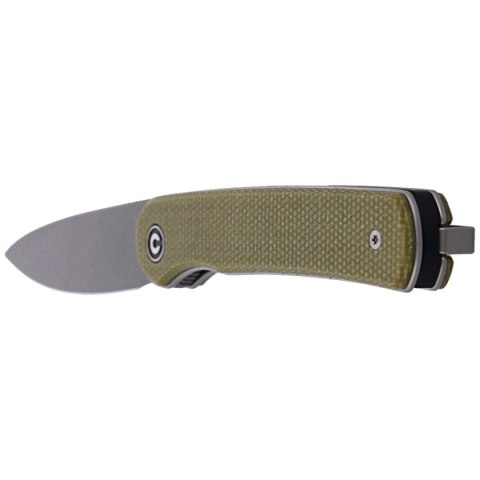Nóż składany CIVIVI Stylum Olive Micarta, Gray Stonewashed by Ferrum Forge Knife Works (C20010B-B) Civivi by WE Knife