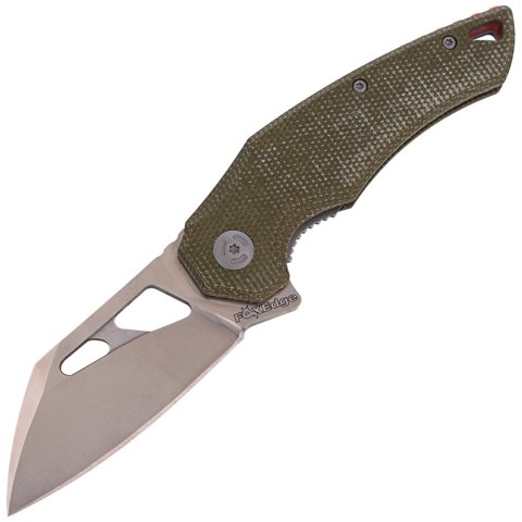 Nóż składany FoxEdge Atrax OD Green Micarta, Satin by Simonutti (FE-027 MOD) FOX