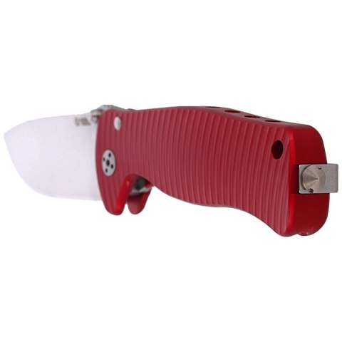 Nóż składany LionSteel SR2A Red Aluminum, Satin Sleipner by Molletta (SR2A RS) LionSteel