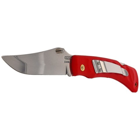 Nóż składany Mikov Crocodile Clip Point Red ABS, Mirror, Klips (243-NH-1/C CLIP/RED) Mikov s.r.o.