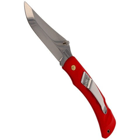 Nóż składany Mikov Crocodile Clip Point Red ABS, Mirror, Klips (243-NH-1/C CLIP/RED) Mikov s.r.o.