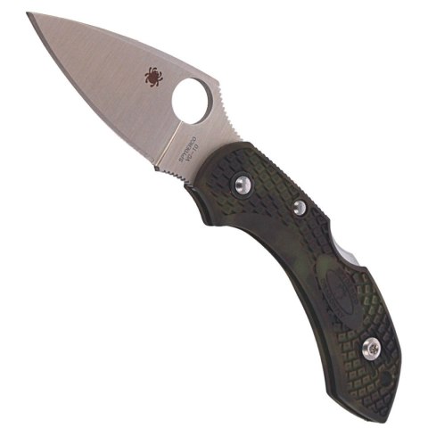 Nóż składany Spyderco Dragonfly 2 FRN Zome Green, Plain VG-10 (C28ZFPGR2) Spyderco Inc.