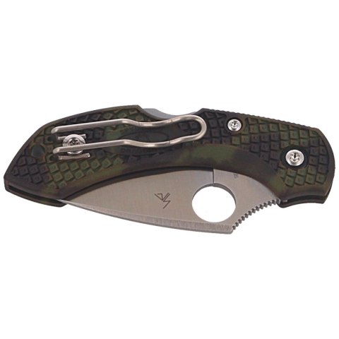 Nóż składany Spyderco Dragonfly 2 FRN Zome Green, Plain VG-10 (C28ZFPGR2) Spyderco Inc.