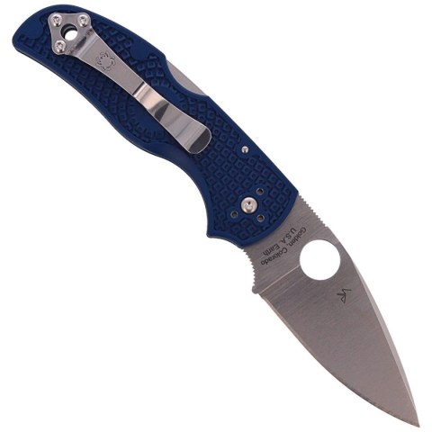 Nóż składany Spyderco Native 5 Dark Blue FRN, Satin CPM S110V by Sal Glesser (C41PDBL5) Spyderco Inc.