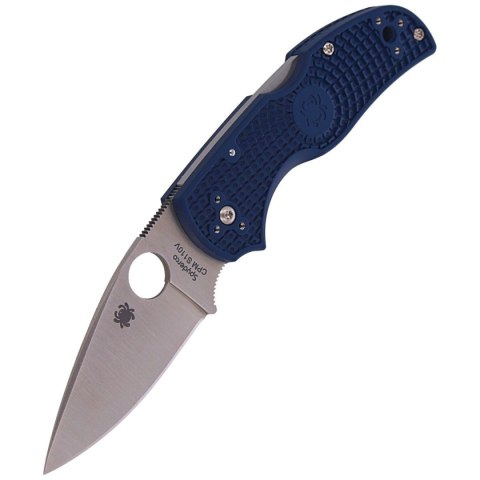 Nóż składany Spyderco Native 5 Dark Blue FRN, Satin CPM S110V by Sal Glesser (C41PDBL5) Spyderco Inc.