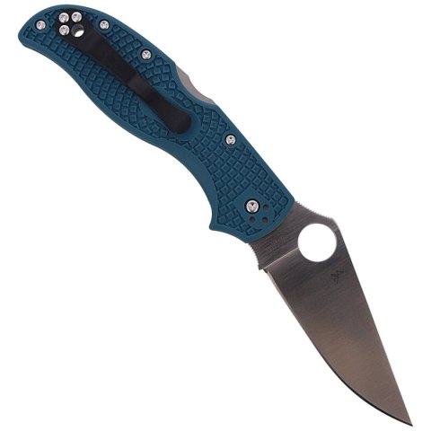Nóż składany Spyderco Stretch 2 FRN Blue Straight Spine, K390 Plain (C90FP2K390) Spyderco Inc.