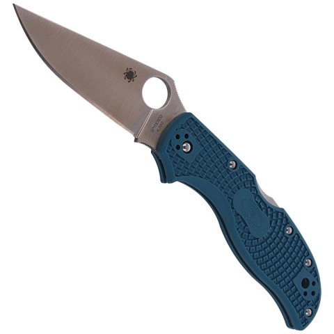 Nóż składany Spyderco Stretch 2 FRN Blue Straight Spine, K390 Plain (C90FP2K390) Spyderco Inc.